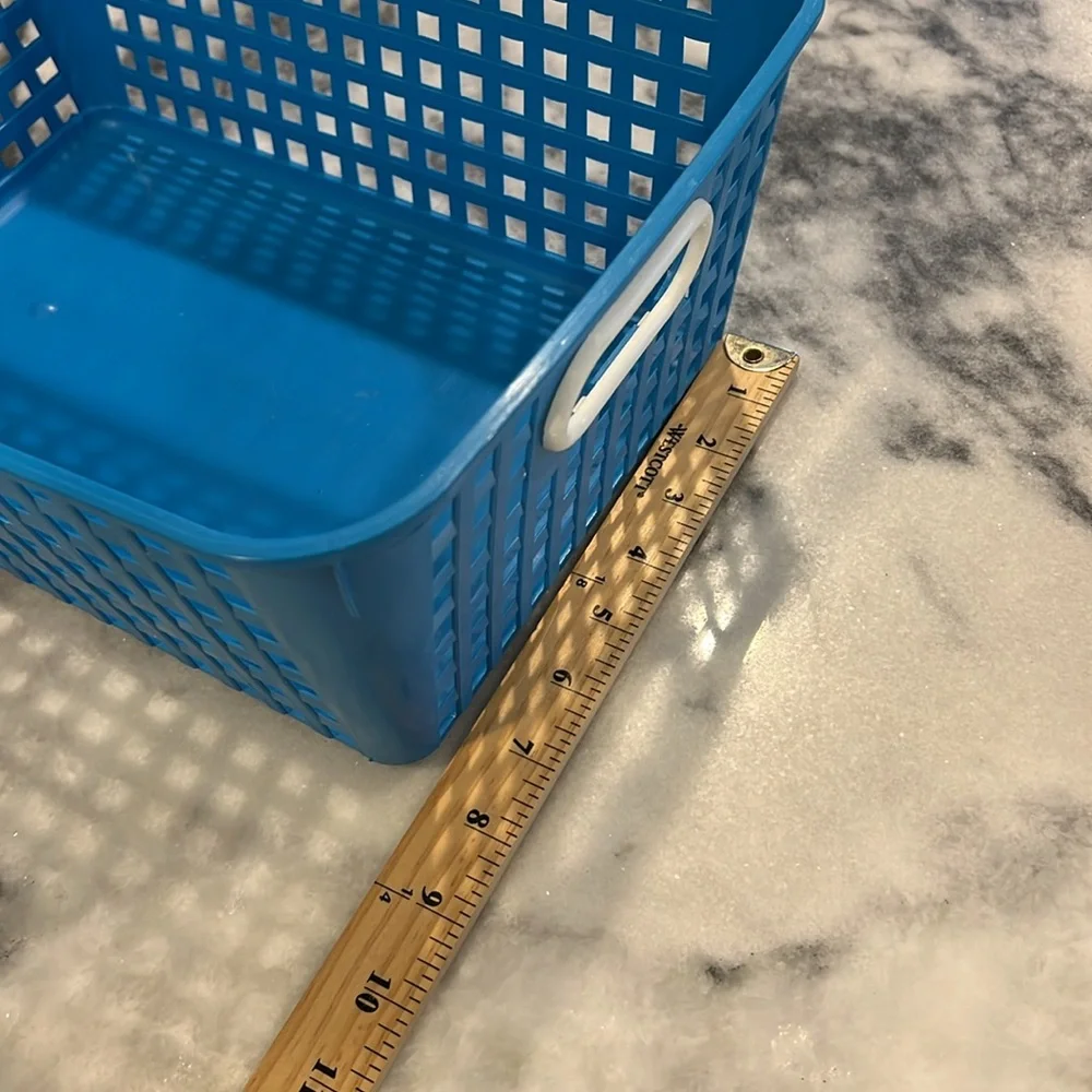Blue basket